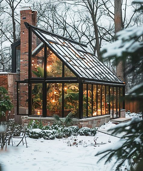 Orangery Wall Attached Winter cropped