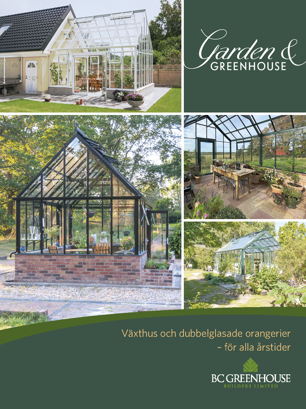 Garden Greenhouse Katalog 2025 omslag