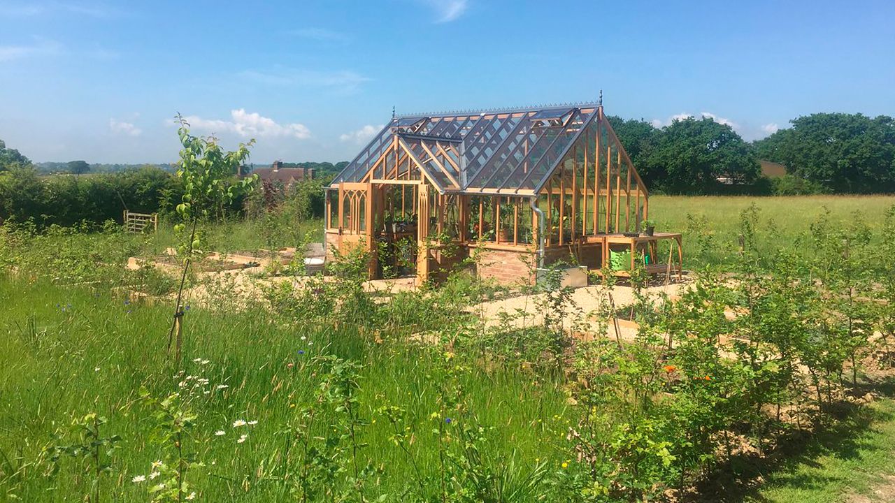 Växthus Kingsbury 24,5 kvm