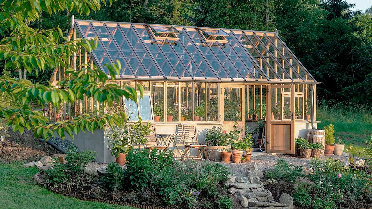 Växthus Kingsbury 24,5 kvm