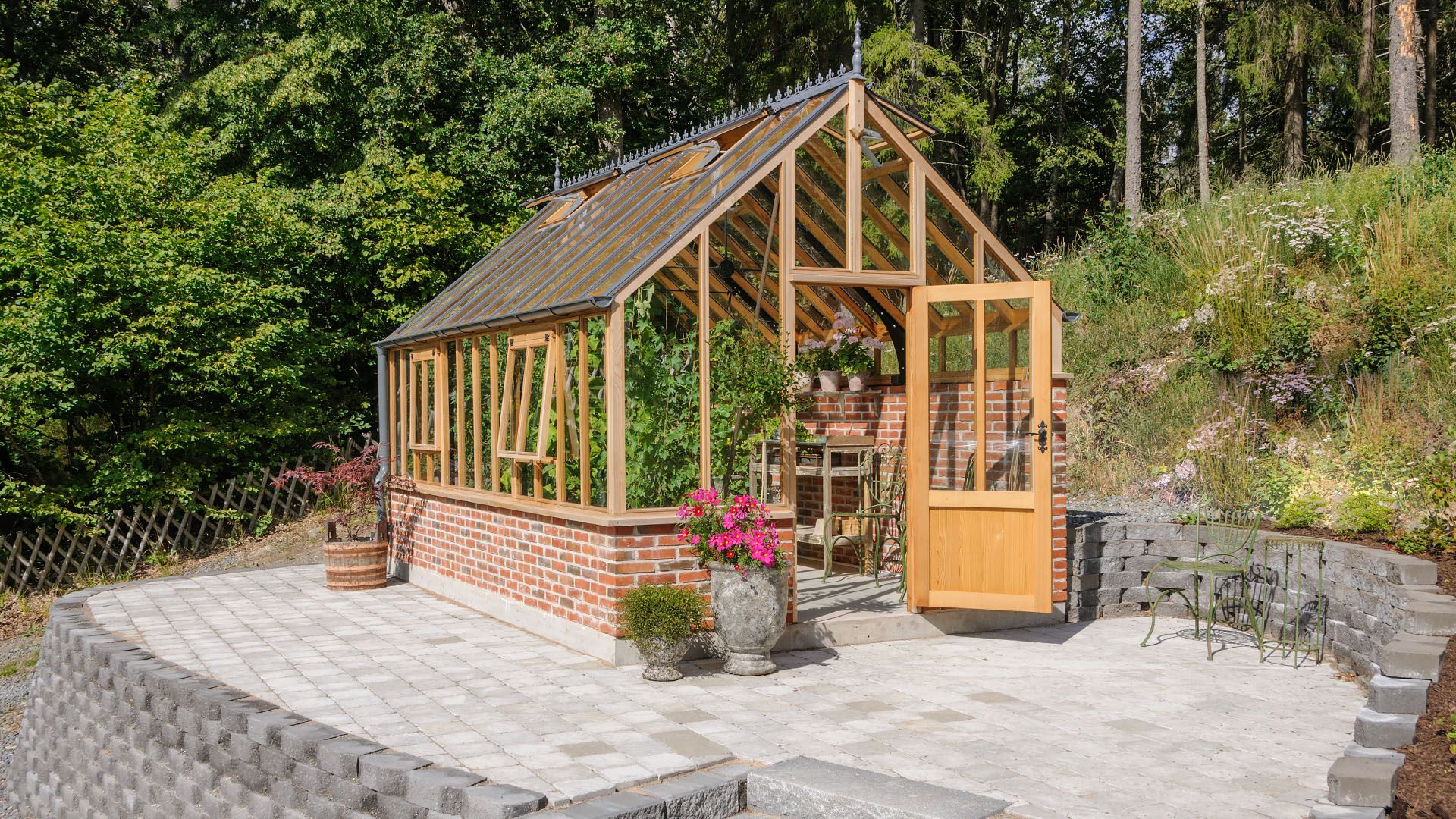 Växthus Kingsbury 15 kvm