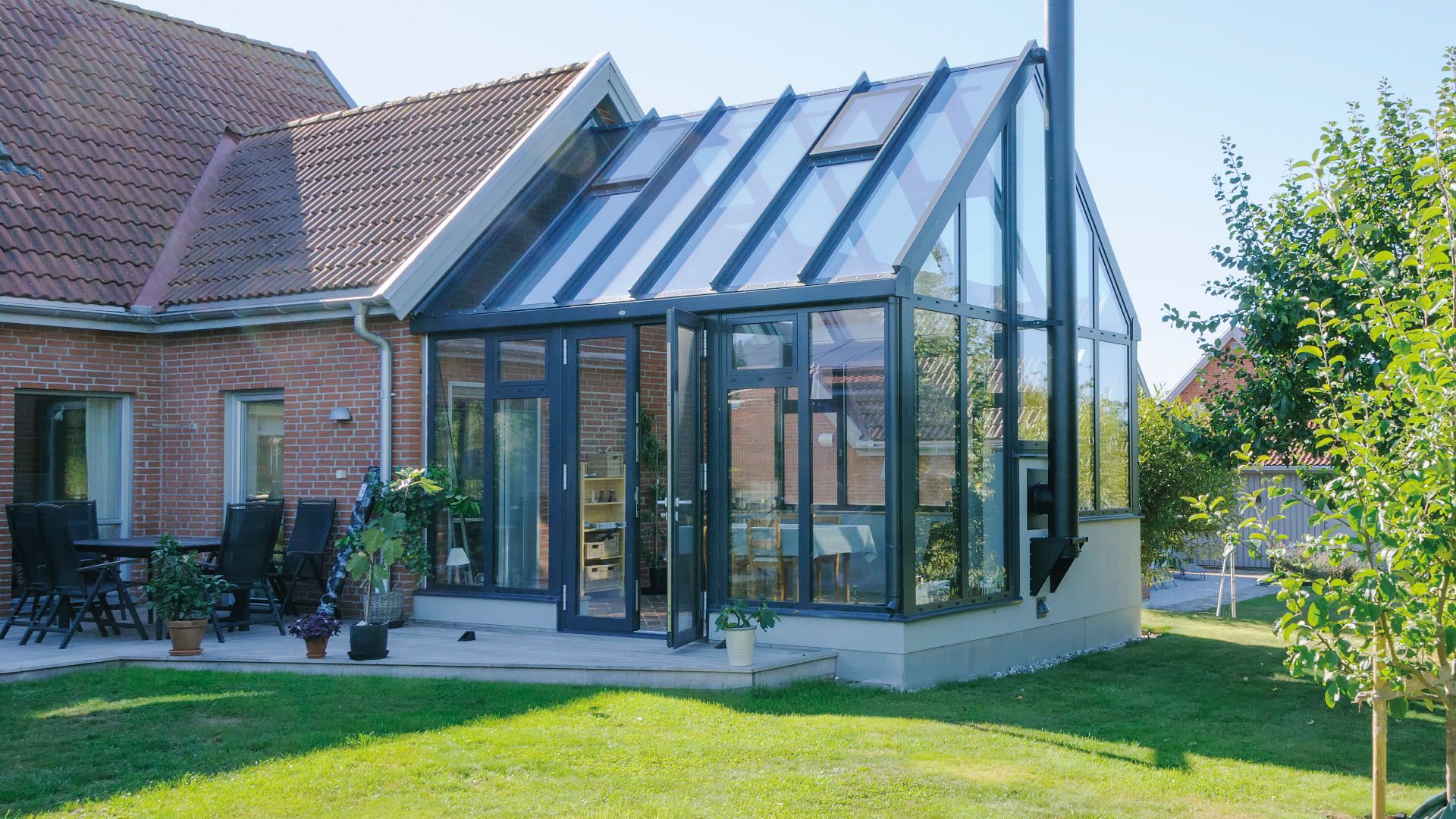 Uterum dubbelglas 21 m2